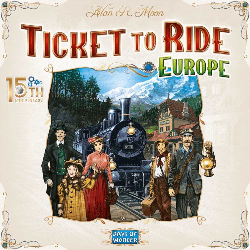 Days Of Wonder Ticket To Ride: Europe – 15th Anniversary 1 Days Of Wonder Ticket To Ride: Europe – 15th Anniversary