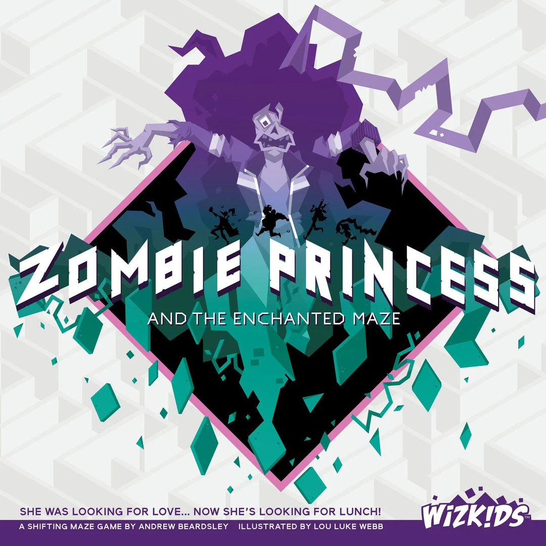 WizKids Board Games Zombie Princess And The Enchanted Maze 1 WizKids Board Games Zombie Princess And The Enchanted Maze