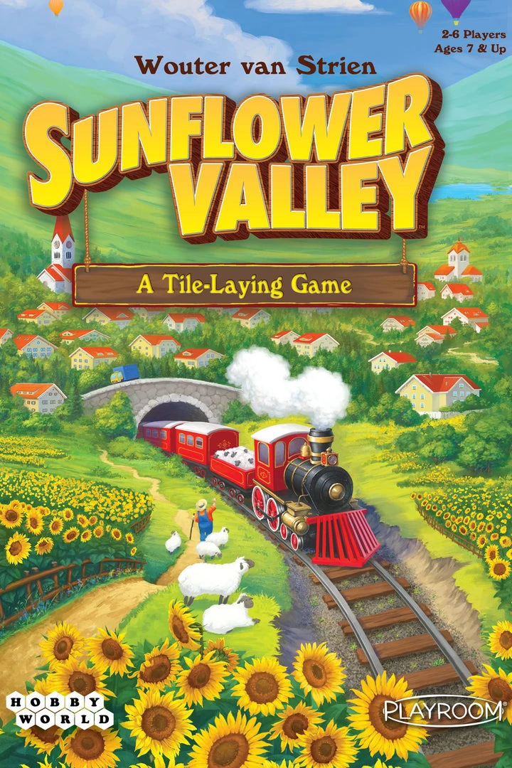 Playroom Entertainment Sunflower Valley: A Tile-Laying Game 1 Playroom Entertainment Sunflower Valley: A Tile-Laying Game