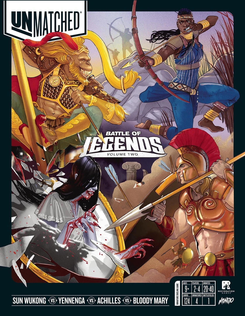 Restoration Games Unmatched: Battle Of Legends, Volume Two 1 Restoration Games Unmatched: Battle Of Legends, Volume Two