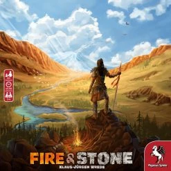 Pegasus Spiele Fire & Stone (Box Damage) Board Games