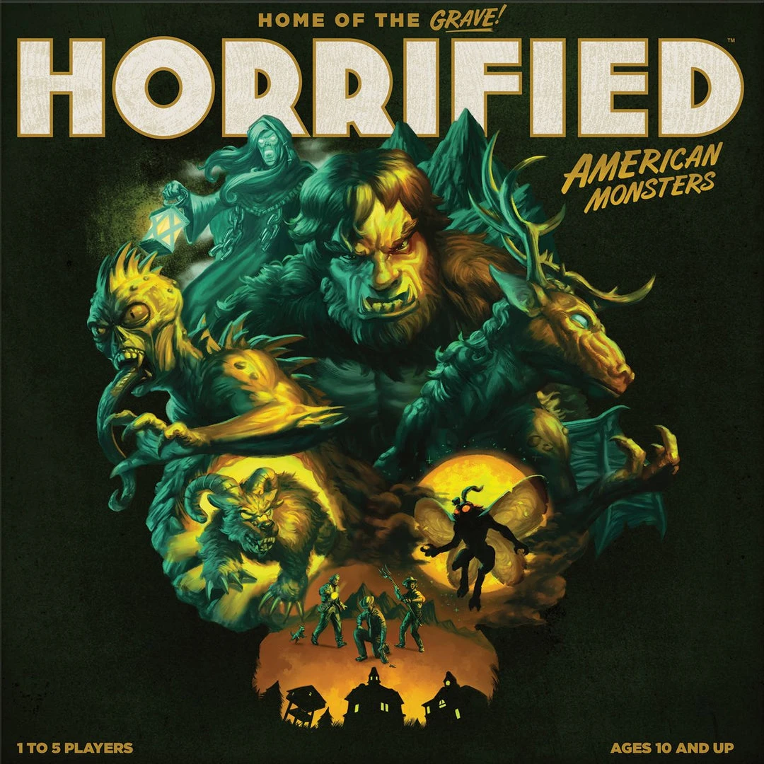 Ravensburger Horrified: American Monsters (Minor Damage) 1 Ravensburger Horrified: American Monsters (Minor Damage)