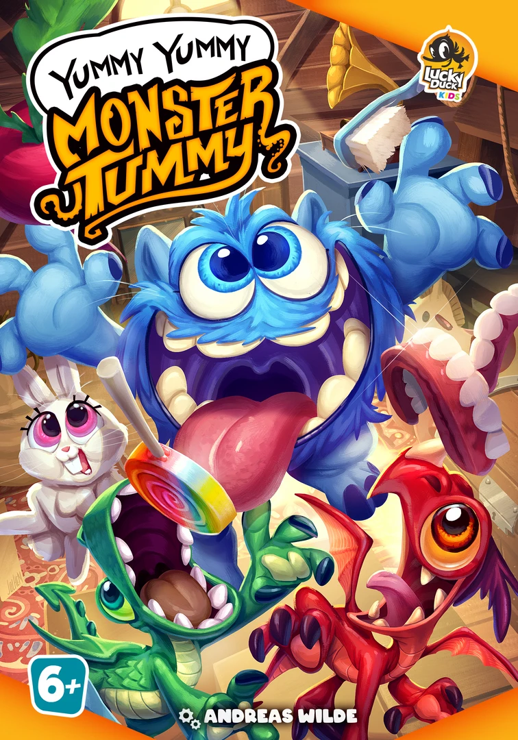 Lucky Duck Games Yummy Yummy Monster Tummy Board Games 1 Lucky Duck Games Yummy Yummy Monster Tummy Board Games