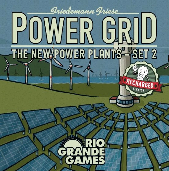 Rio Grande Games Power Grid: The New Power Plant Cards - Set 2 (Recharged) Board Games 1 Rio Grande Games Power Grid: The New Power Plant Cards - Set 2 (Recharged) Board Games
