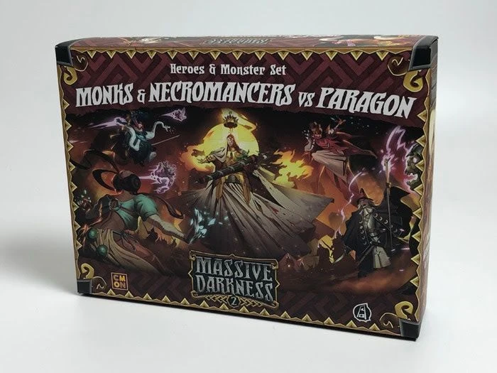 CMON Global Limited Massive Darkness 2: Heroes & Monster Set – Monks & Necromancers Vs The Paragon 1 CMON Global Limited Massive Darkness 2: Heroes & Monster Set – Monks & Necromancers Vs The Paragon