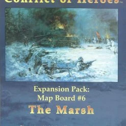 Academy Games Conflict Of Heroes Expansion Pack: Map Board #6 - The Marsh Board Games