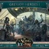 CMON Global Limited A Song Of Ice & Fire: Tabletop Miniatures Game – Greyjoy Heroes I Board Games