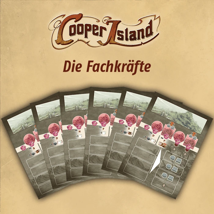 Capstone Games Cooper Island: The Skilled Workers 1 Capstone Games Cooper Island: The Skilled Workers