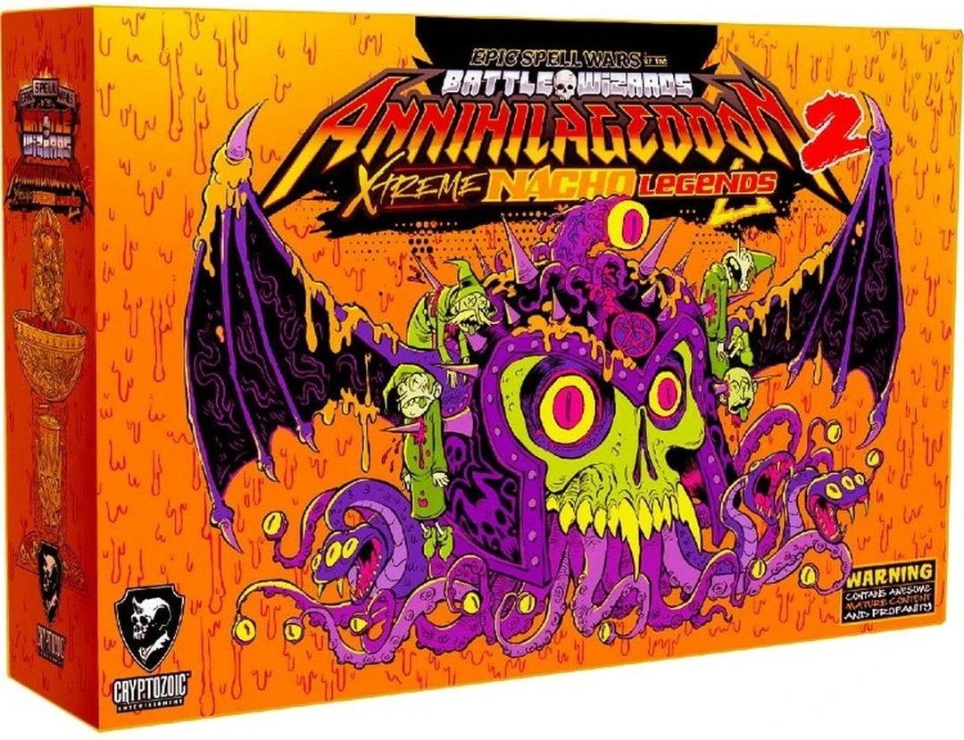 Cryptozoic Entertainment Epic Spell Wars Of The Battle Wizards: Annihilageddon 2 – Xtreme Nacho Legends *PRE-ORDER* Board Games 1 Cryptozoic Entertainment Epic Spell Wars Of The Battle Wizards: Annihilageddon 2 – Xtreme Nacho Legends *PRE-ORDER* Board Games