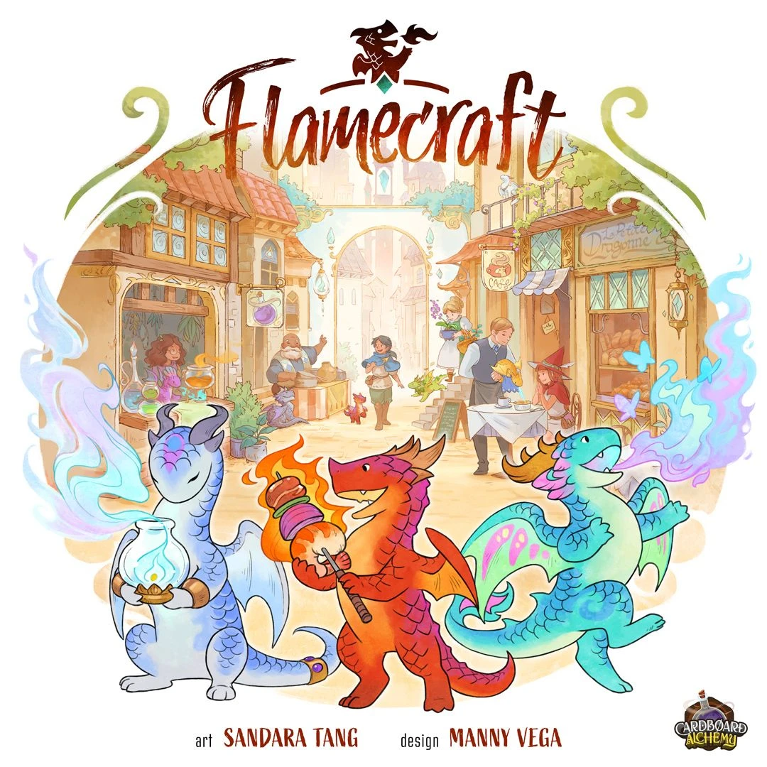 Lucky Duck Games Board Games Flamecraft *PRE-ORDER* 1 Lucky Duck Games Board Games Flamecraft *PRE-ORDER*
