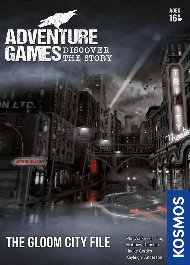 KOSMOS Adventure Games: The Gloom City File *PRE-ORDER* 1 KOSMOS Adventure Games: The Gloom City File *PRE-ORDER*