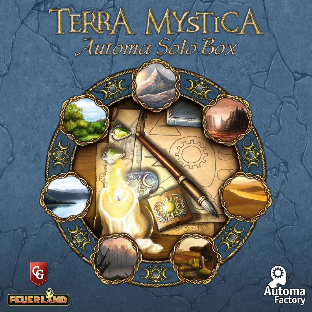 Capstone Games Terra Mystica: Automa Solo Box 1 Capstone Games Terra Mystica: Automa Solo Box