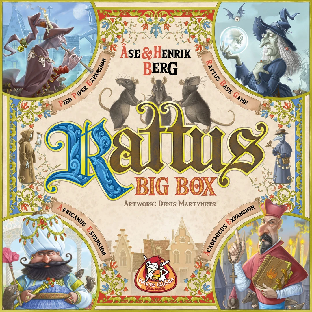 Z-Man Games Board Games Rattus: Big Box *PRE-ORDER* 1 Z-Man Games Board Games Rattus: Big Box *PRE-ORDER*