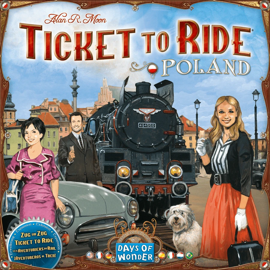 Rebel Board Games Ticket To Ride Map Collection: Volume 6½ – Poland *PRE-ORDER* 1 Rebel Board Games Ticket To Ride Map Collection: Volume 6½ – Poland *PRE-ORDER*
