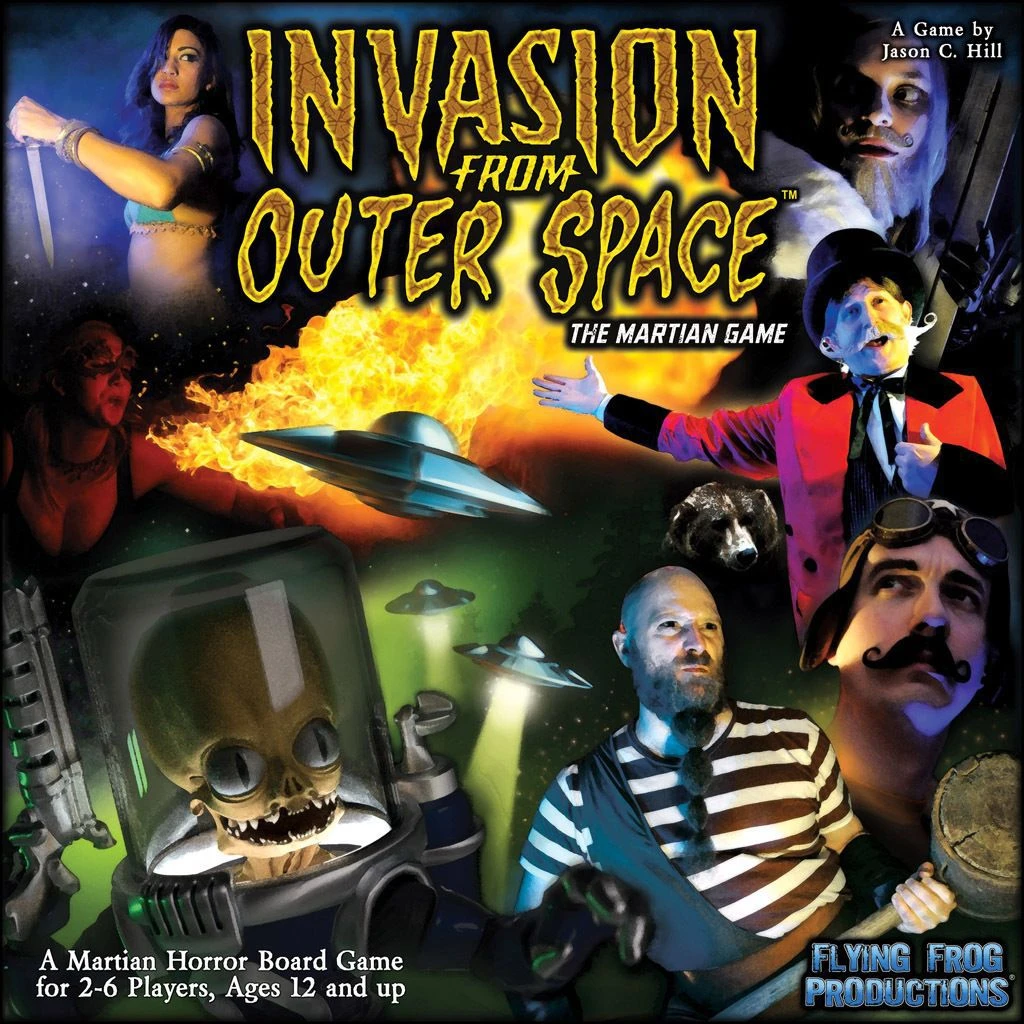 Flying Frog Productions Invasion From Outer Space: The Martian Game 1 Flying Frog Productions Invasion From Outer Space: The Martian Game