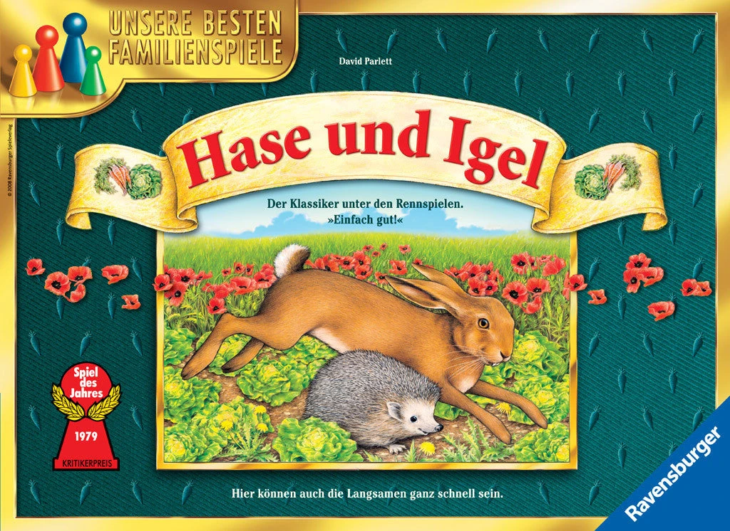 Ravensburger Hase Und Igel (aka Hare And Tortoise) (German Import) Board Games 1 Ravensburger Hase Und Igel (aka Hare And Tortoise) (German Import) Board Games