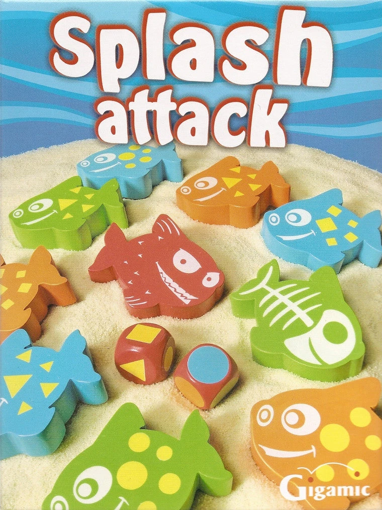 Gigamic Splash Attack (First Edition) Board Games 1 Gigamic Splash Attack (First Edition) Board Games