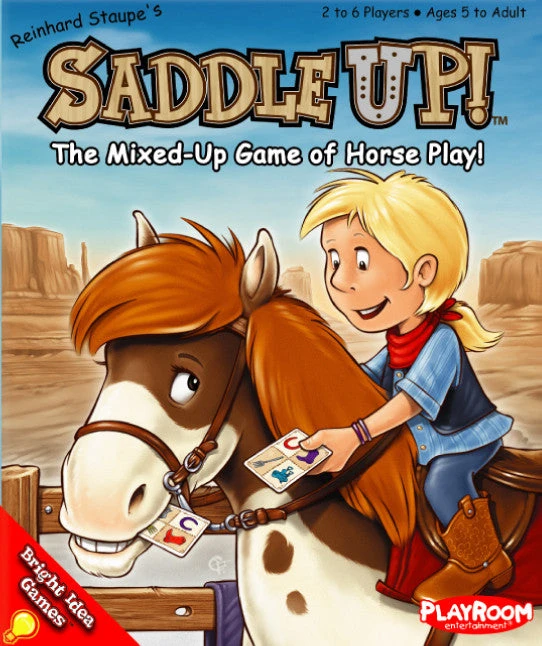 Playroom Entertainment Saddle Up! Board Games 1 Playroom Entertainment Saddle Up! Board Games