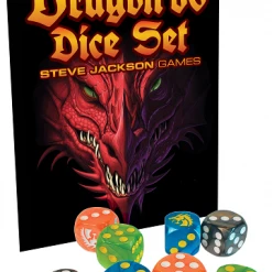 Steve Jackson Games Jun 13-19, 2022 Dragon D6 Dice Set