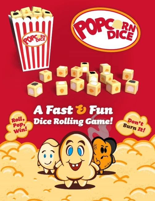 Van Ryder Games Popcorn Dice 2 Van Ryder Games Popcorn Dice