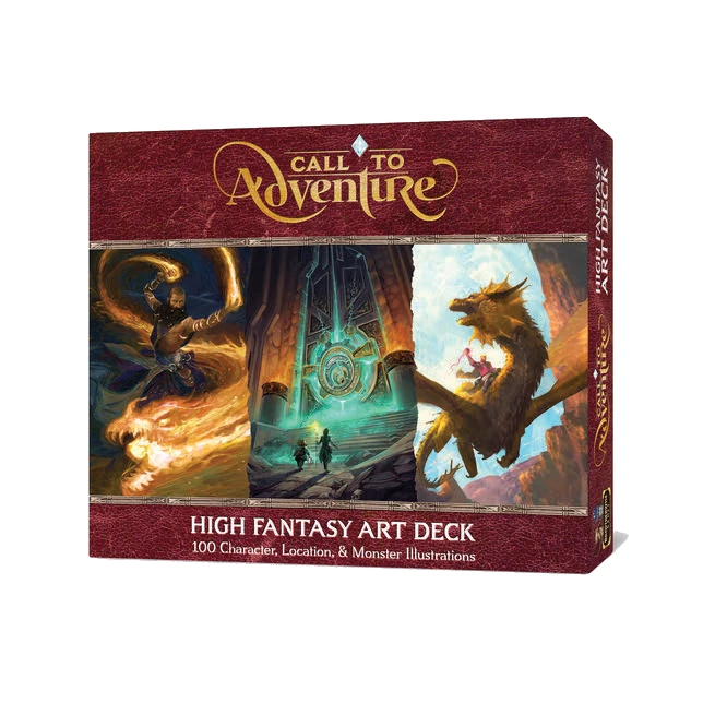 Brotherwise Games Call To Adventure: High Fantasy Art Deck *PRE-ORDER* Board Games 1 Brotherwise Games Call To Adventure: High Fantasy Art Deck *PRE-ORDER* Board Games