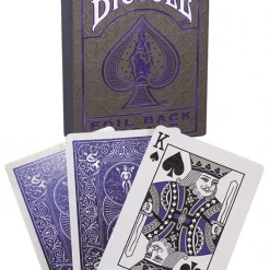 Board Games Bicycle Playing Cards - Metalluxe Blue