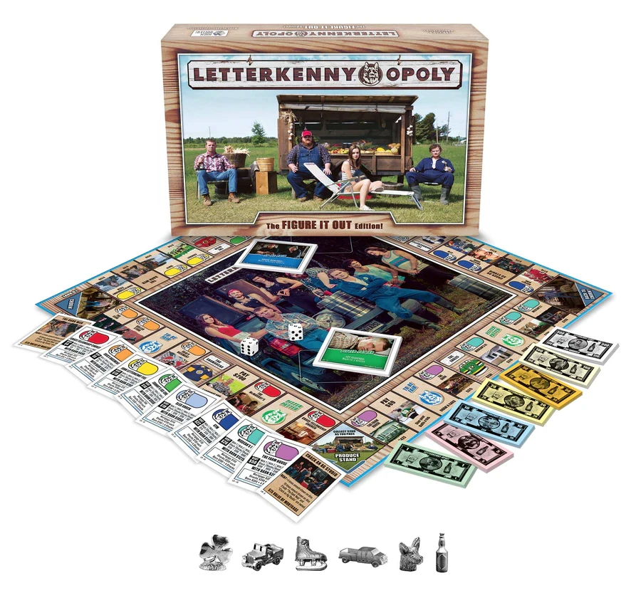High Roller Games Letterkenny Opoly Game Board Games 2 High Roller Games Letterkenny Opoly Game Board Games