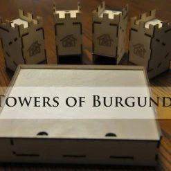 Meeple Realty - The Towers Of Burgundy (Compatible With CASTLES OF BURGUNDY™)