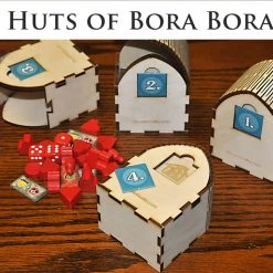 Meeple Realty - Huts Of Bora Bora (Compatible With BORA BORA™)
