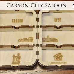 Meeple Realty - Carson City Saloon (Compatible With CARSON CITY: BIG BOX™) *PRE-ORDER*