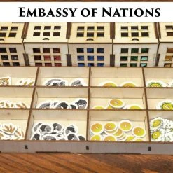 Meeple Realty - Embassy Of Nations (compatible With NATIONS™)