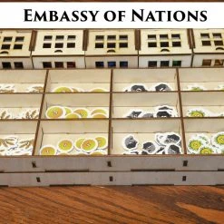 Meeple Realty - Embassy Of Nations (compatible With NATIONS™)