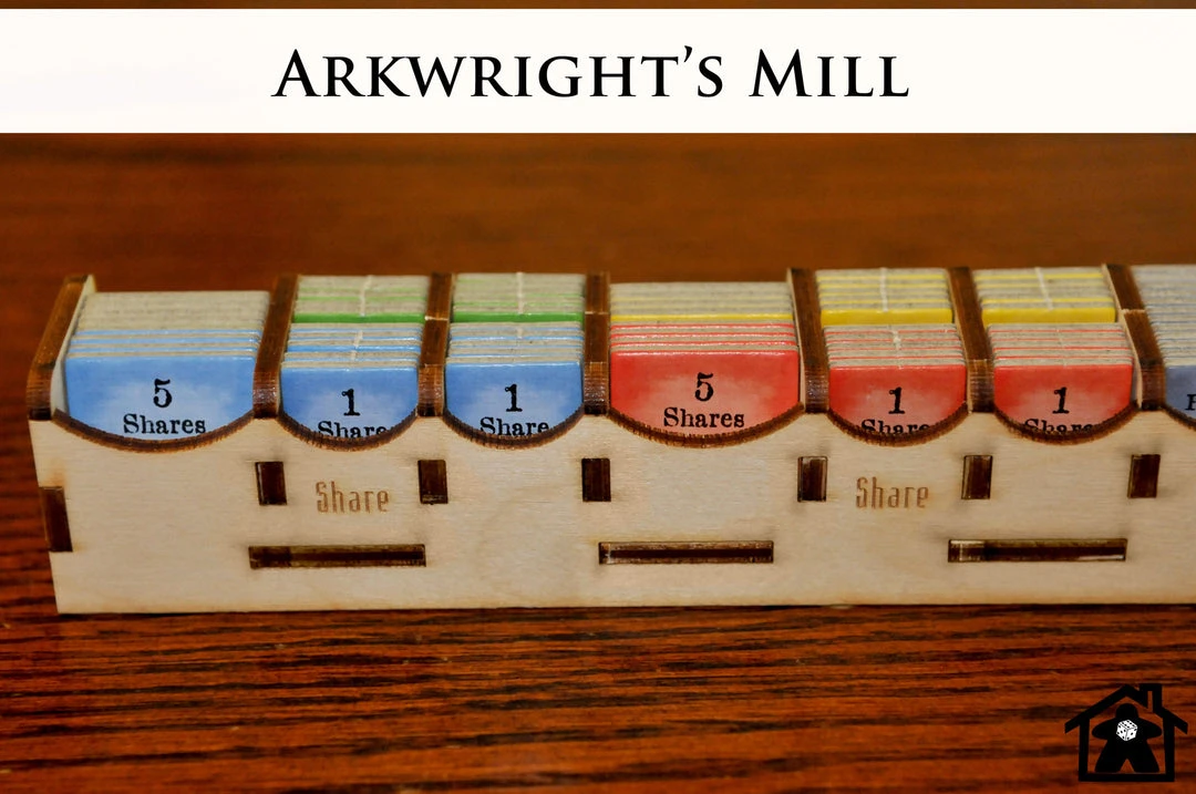 Meeple Realty - Arkwright's Mill (Compatible With ARKWRIGHT™) 16 Meeple Realty - Arkwright's Mill (Compatible With ARKWRIGHT™)