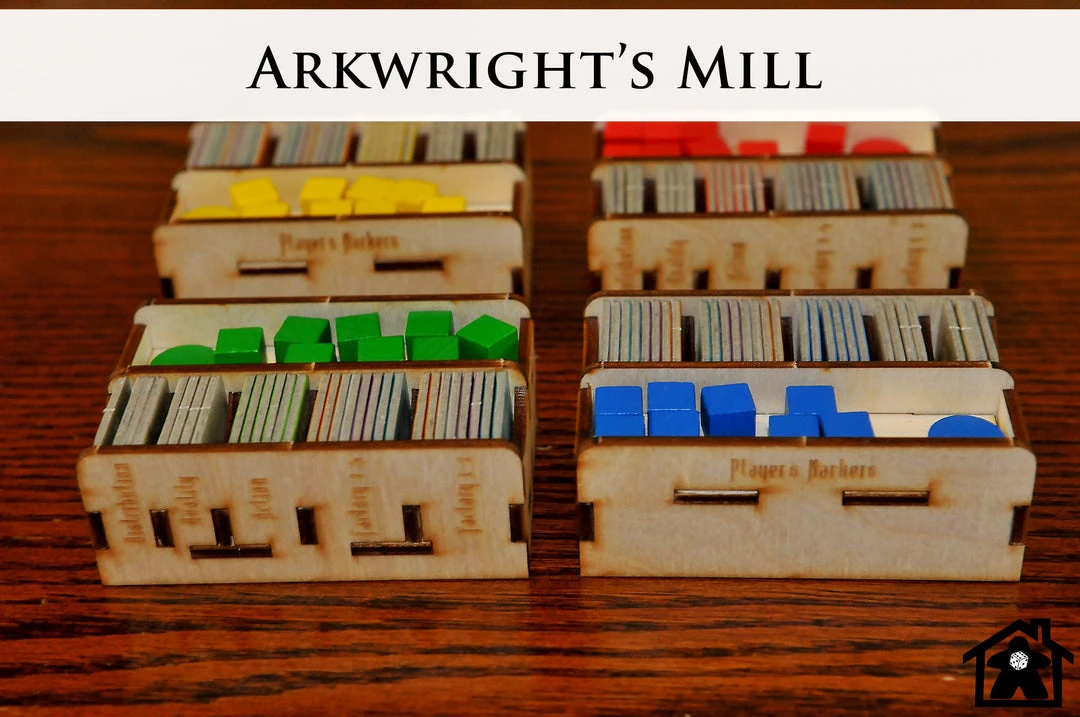 Meeple Realty - Arkwright's Mill (Compatible With ARKWRIGHT™) 21 Meeple Realty - Arkwright's Mill (Compatible With ARKWRIGHT™)
