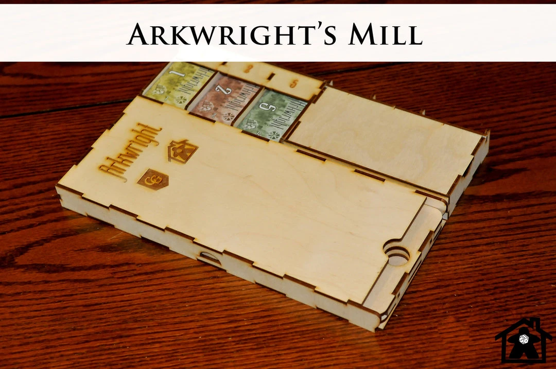 Meeple Realty - Arkwright's Mill (Compatible With ARKWRIGHT™) 6 Meeple Realty - Arkwright's Mill (Compatible With ARKWRIGHT™)
