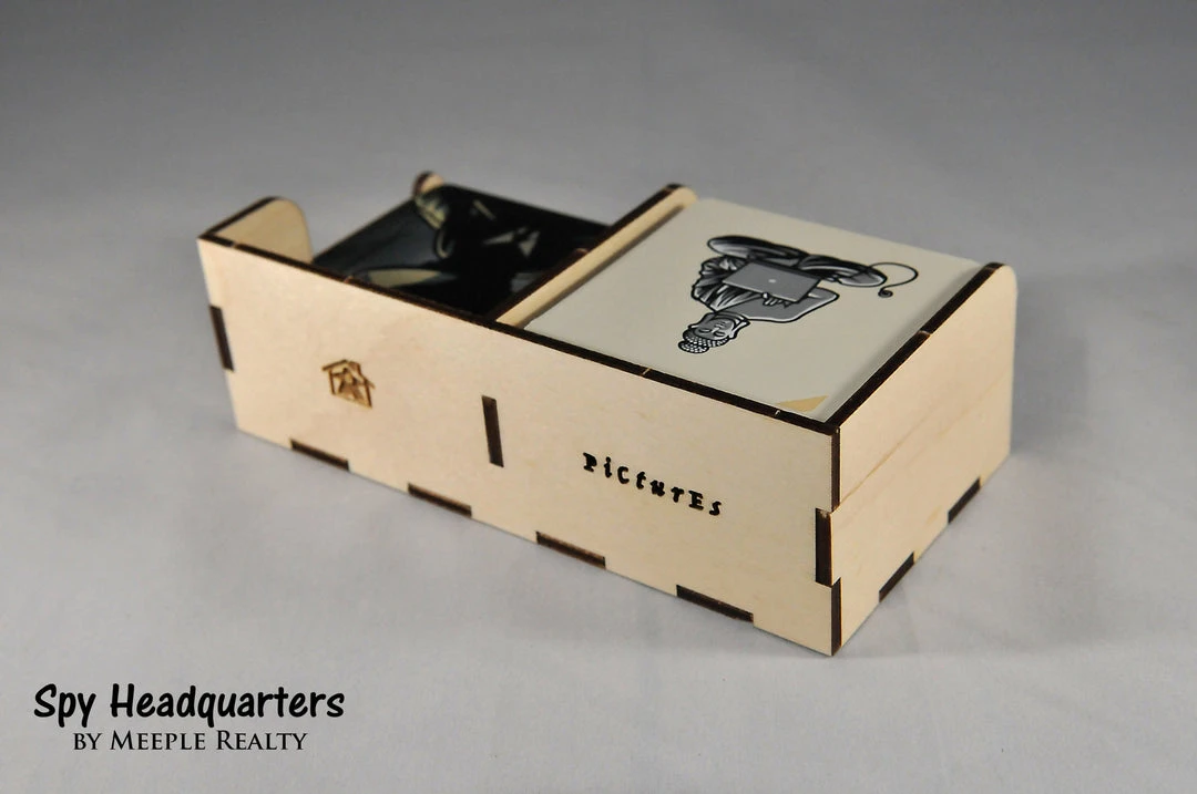 Meeple Realty - Spy Headquarters (Compatible With CODENAMES™) 2 Meeple Realty - Spy Headquarters (Compatible With CODENAMES™)