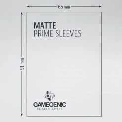 Gamegenic - Matte Prime Sleeves - Green (100ct)