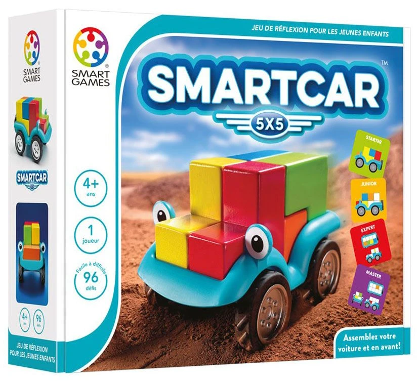 Board Games Smart Games: Smartcar 5x5 1 Board Games Smart Games: Smartcar 5x5