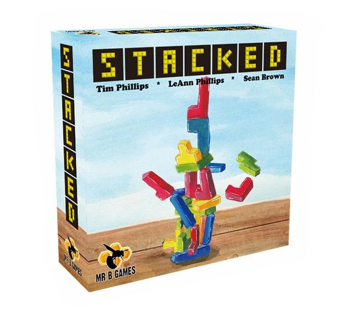 Mr. B Games Stacked Board Games 1 Mr. B Games Stacked Board Games