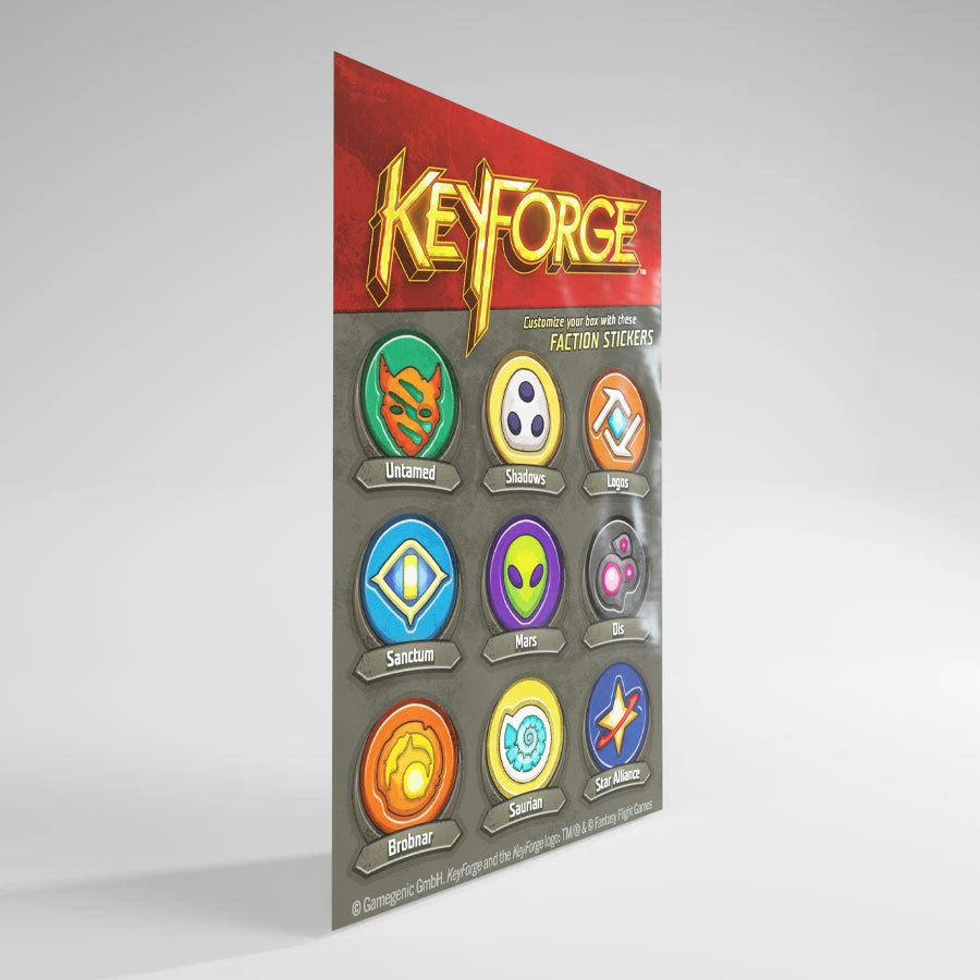 Gamegenic: Keyforge Gemini Deck Box - Red Deck Boxes 3 Gamegenic: Keyforge Gemini Deck Box - Red Deck Boxes