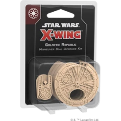 Fantasy Flight Games Board Games Star Wars X-Wing (Second Edition): Galactic Republic Maneuver Dial Upgrade Kit