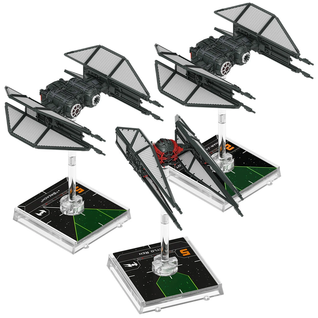 Fantasy Flight Games Star Wars X-Wing (Second Edition): Fury Of The First Order Squadron Pack 4 Fantasy Flight Games Star Wars X-Wing (Second Edition): Fury Of The First Order Squadron Pack