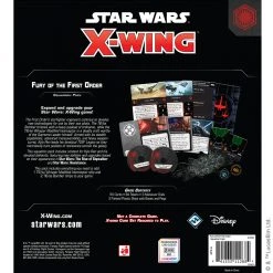 Fantasy Flight Games Star Wars X-Wing (Second Edition): Fury Of The First Order Squadron Pack 10 Fantasy Flight Games Star Wars X-Wing (Second Edition): Fury Of The First Order Squadron Pack