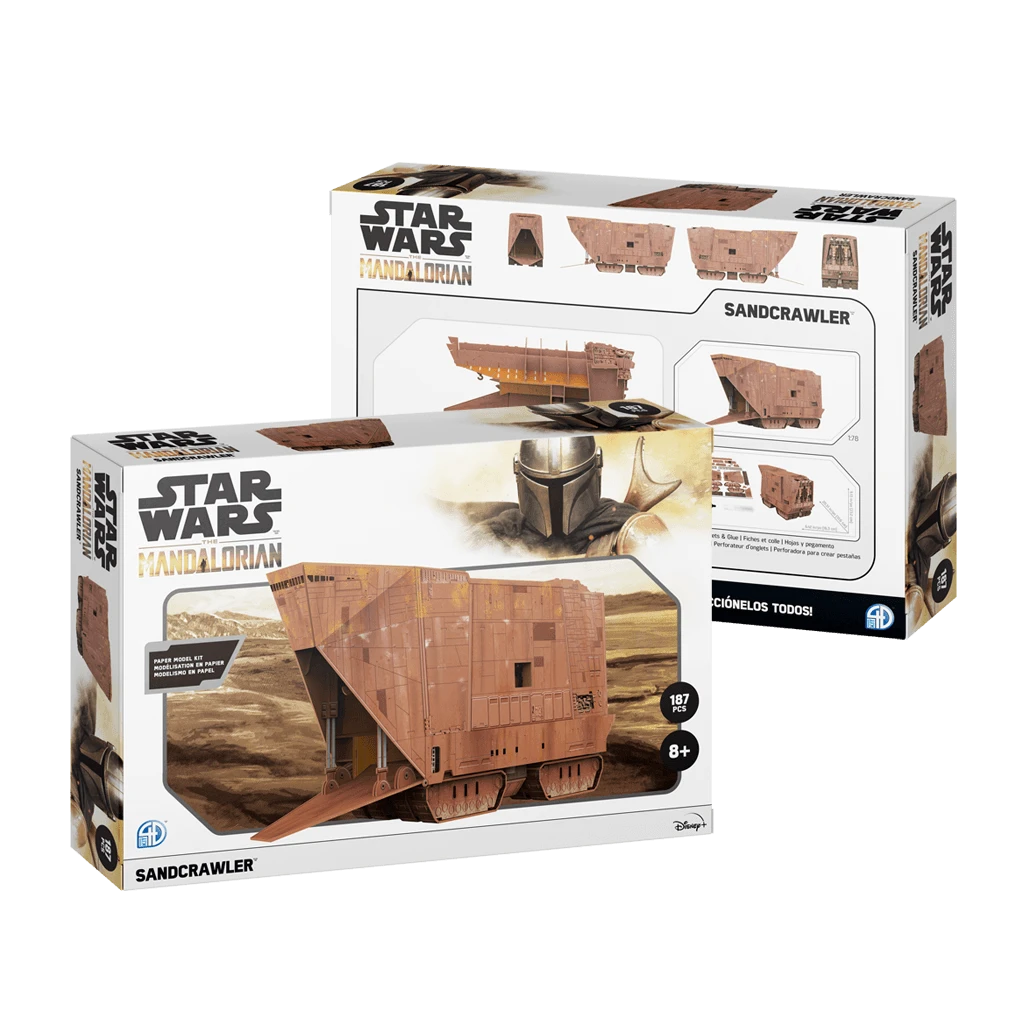 4D Puzz 3D Puzzle: Mandalorian Sandcrawler 1 4D Puzz 3D Puzzle: Mandalorian Sandcrawler