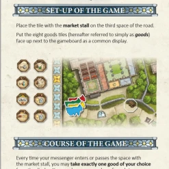 Dlp Games Board Games Monasterium: Market Stall (Import)