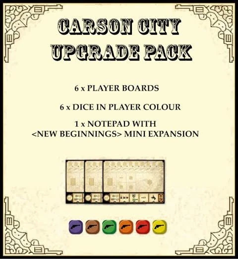 Quined Games Board Games Carson City: Big Box (Upgrade Components) 2 Quined Games Board Games Carson City: Big Box (Upgrade Components)