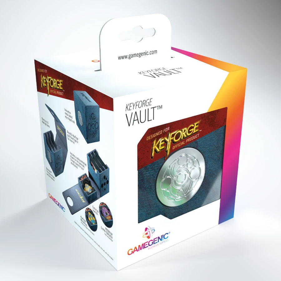 Gamegenic: Keyforge Vault - Blue Deck Boxes 4 Gamegenic: Keyforge Vault - Blue Deck Boxes