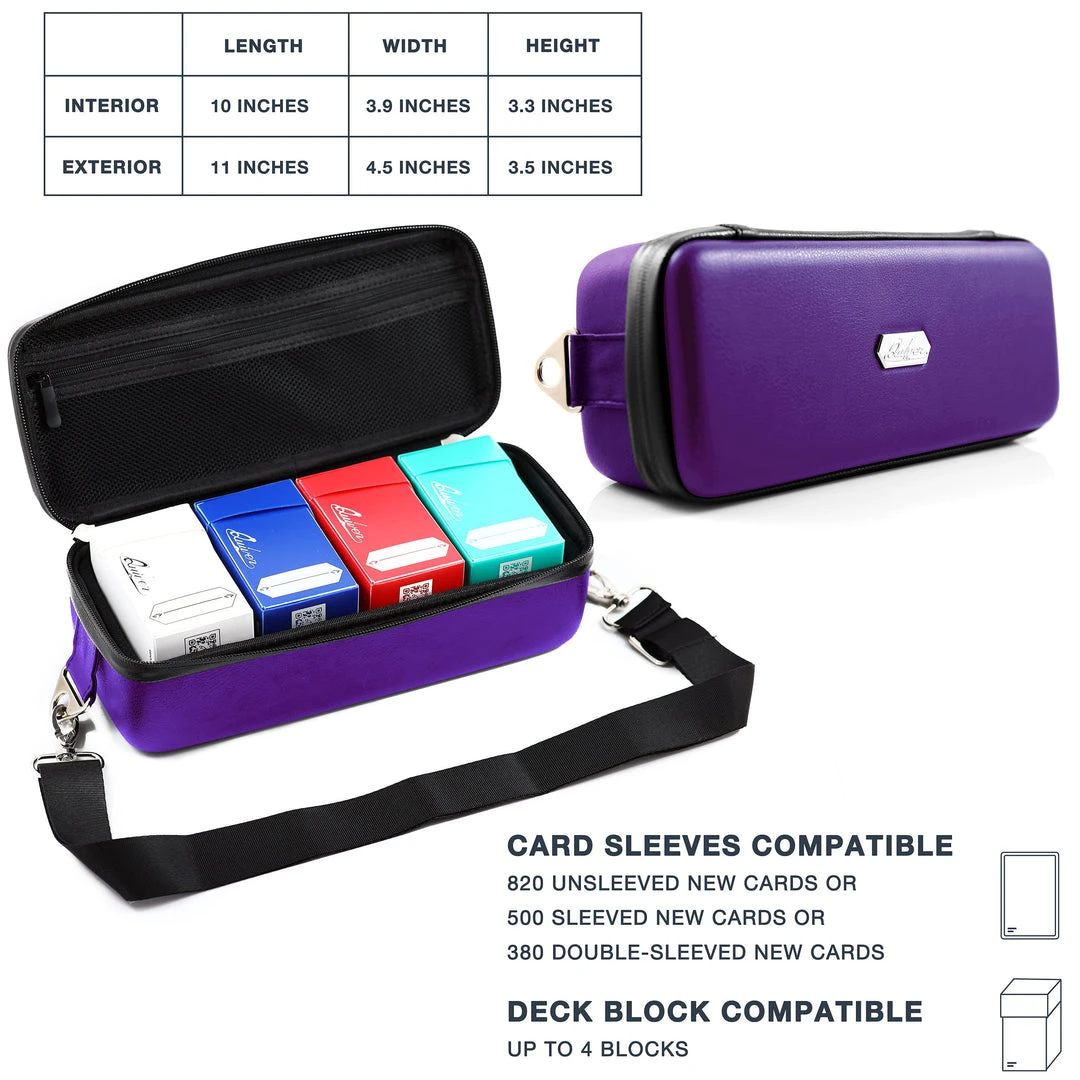 Board Game Bags Quiver Time - Bolt Card Case (Violet) 4 Board Game Bags Quiver Time - Bolt Card Case (Violet)