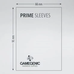 Jun 20-26, 2022 Gamegenic - Prime Sleeves - Lime (100ct)